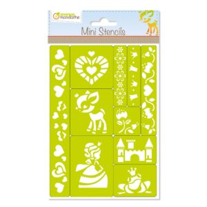 Set 10 Mini Șabloane Prințese My Mandarine