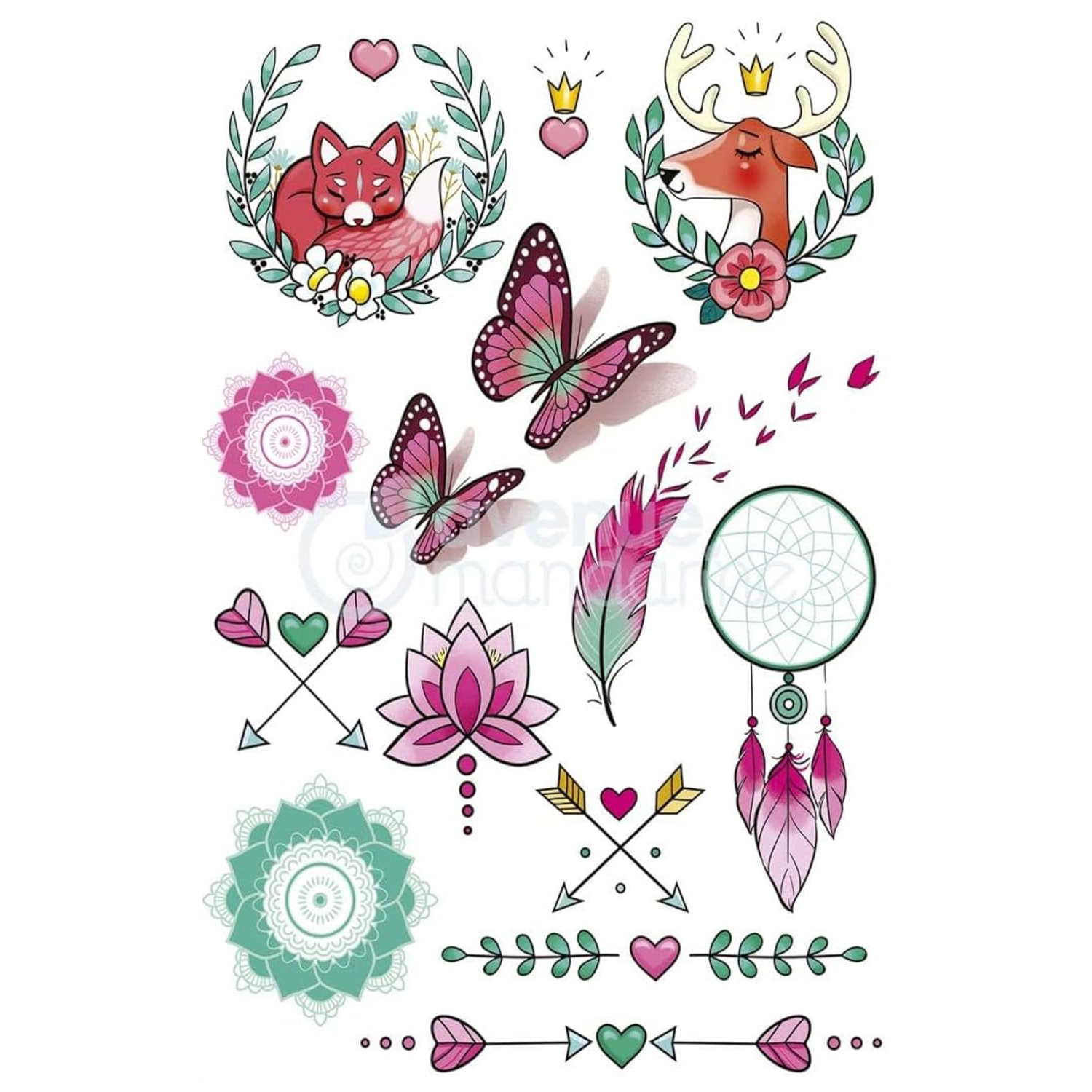 Modelele incluse, ilustrate de Emmanuelle Colin