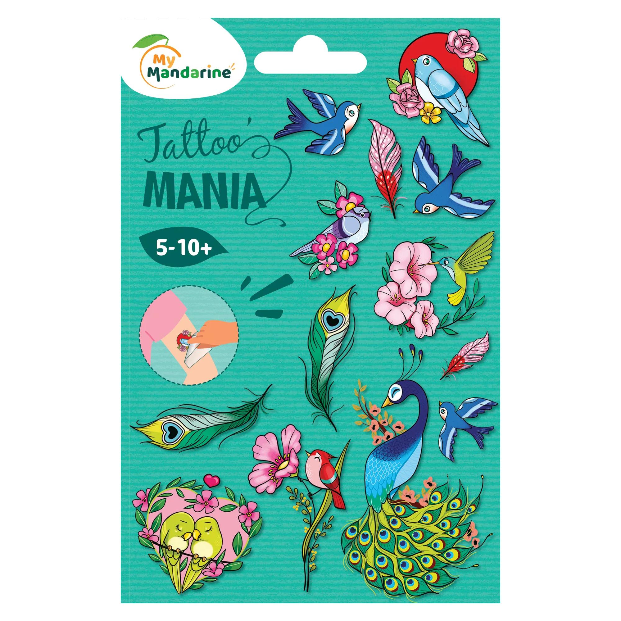 Tatuaje temporare Tatoo Mania "Birds" My Mandarine