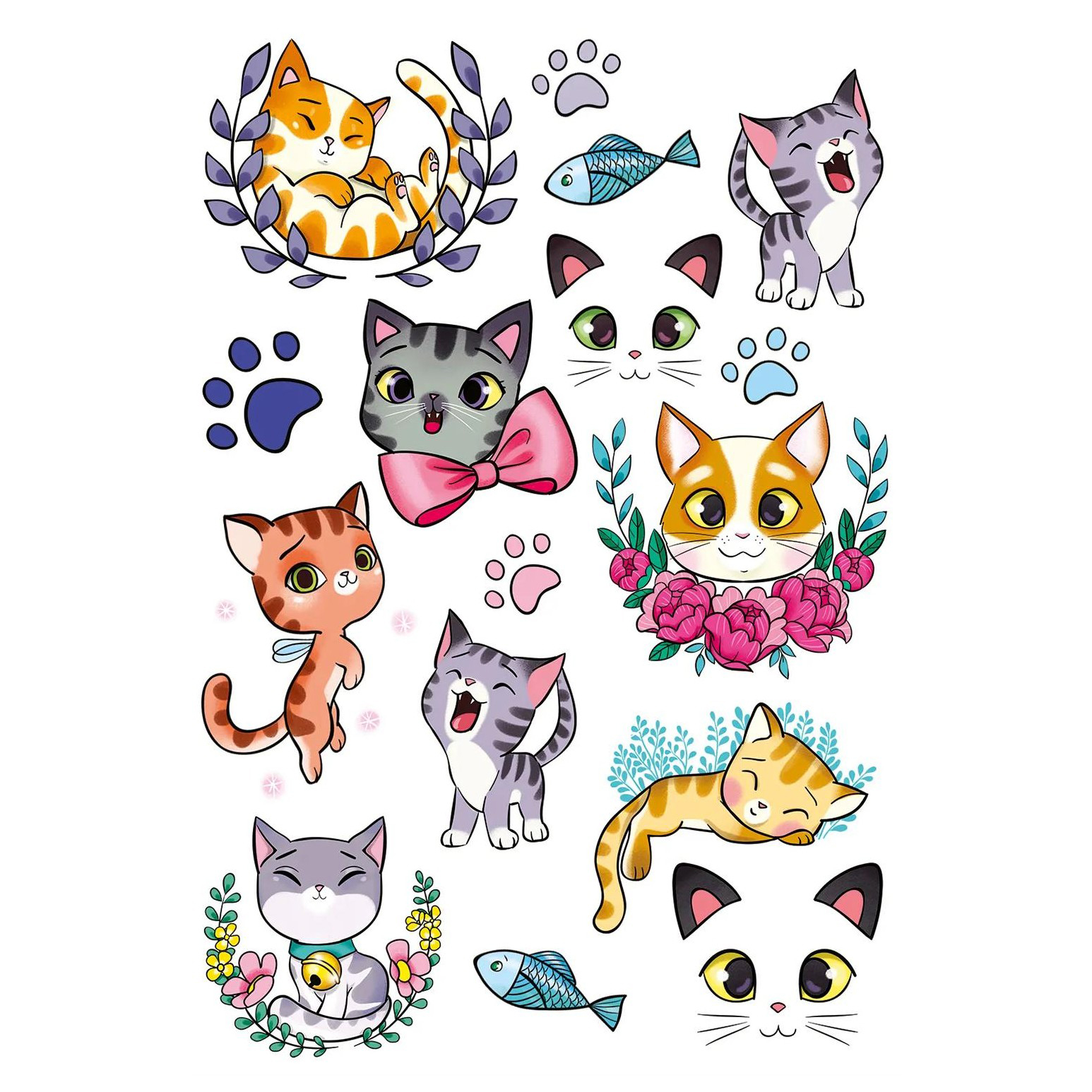 Modelele incluse, ilustrate de Emmanuelle Colin