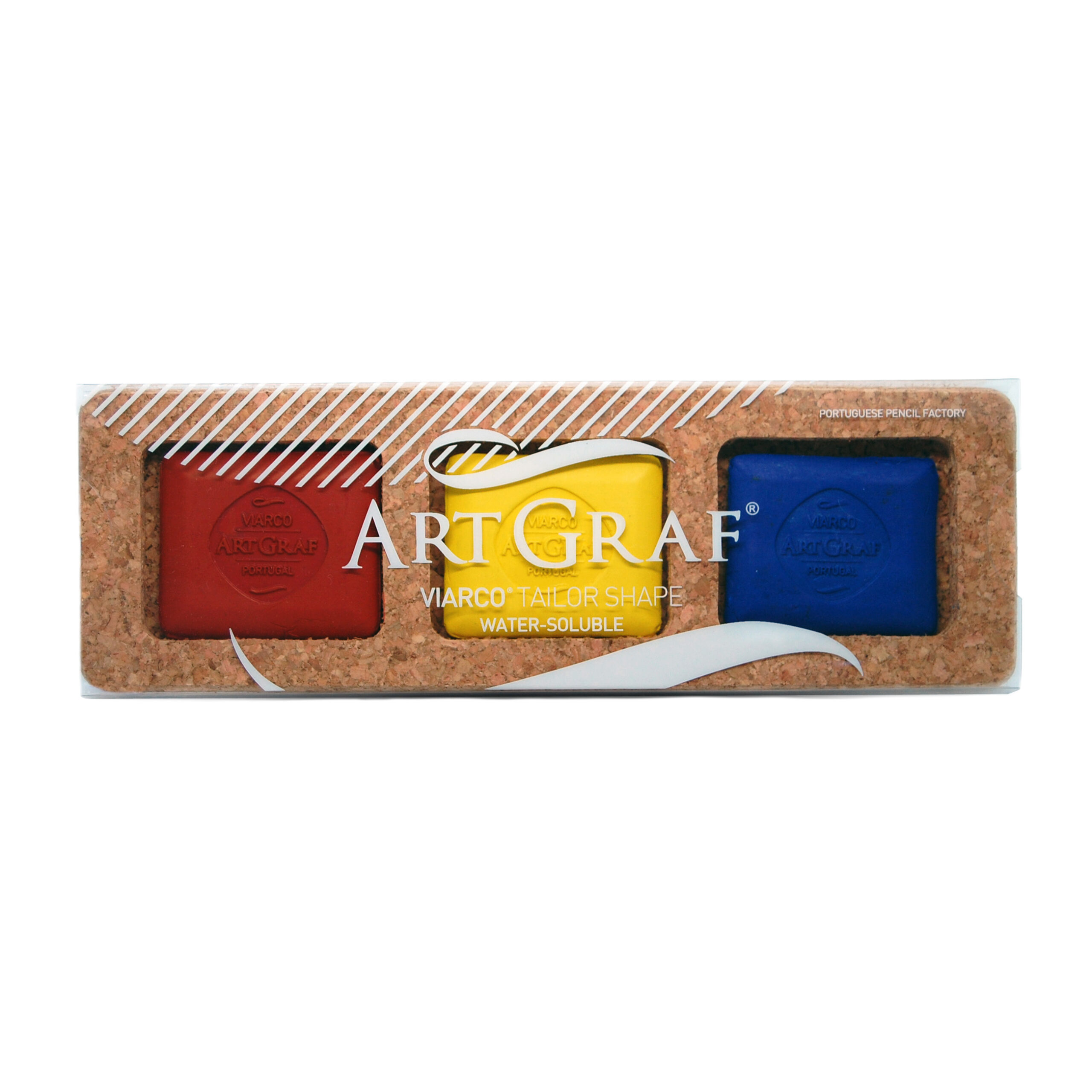 Set 3 Acuarele Tailor Shape Culori Primare ArtGraf Viarco pentru pictură în acuarelă, ilustrații și proiecte artistice.