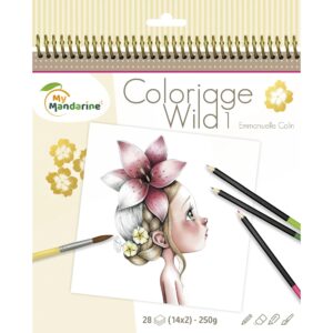 Carte de colorat - Wild 1