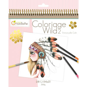 Carte de colorat - Wild 2