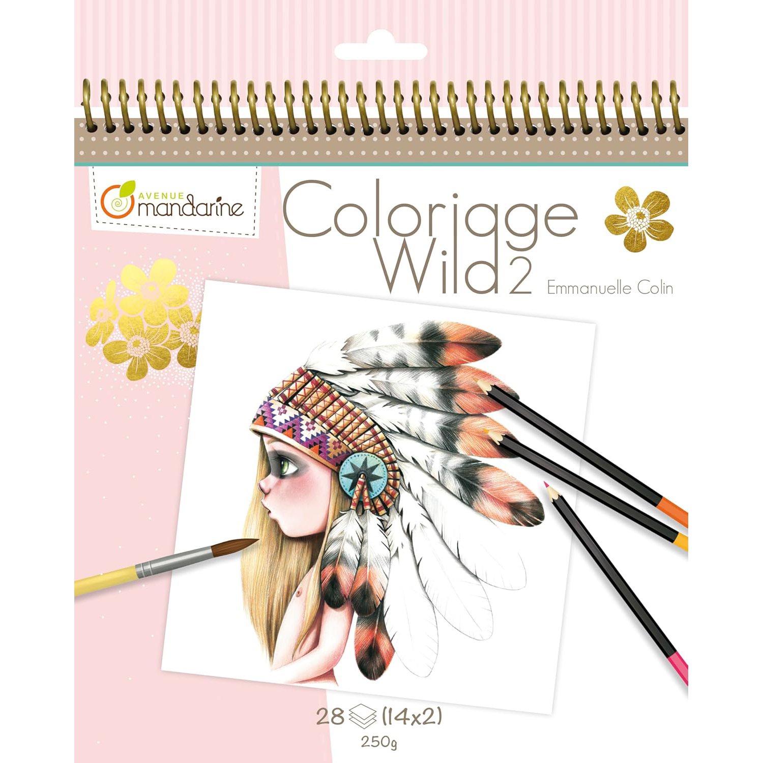 Carte de colorat - Wild 2