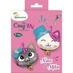 Set Duo Couz'IN Pisicuțe Nino & Mila My Mandarine