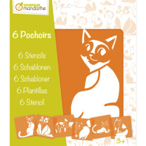 Set 6 Șabloane Pisici My Mandarine