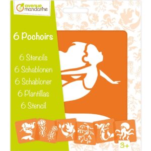 Set 6 Șabloane Sirene My Mandarine