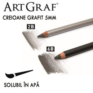 Creion Grafit Acuarelabil ArtGraf Viarco
