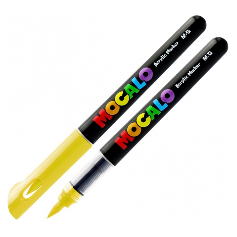 Markerul acrilic Galben Mocalo M&G