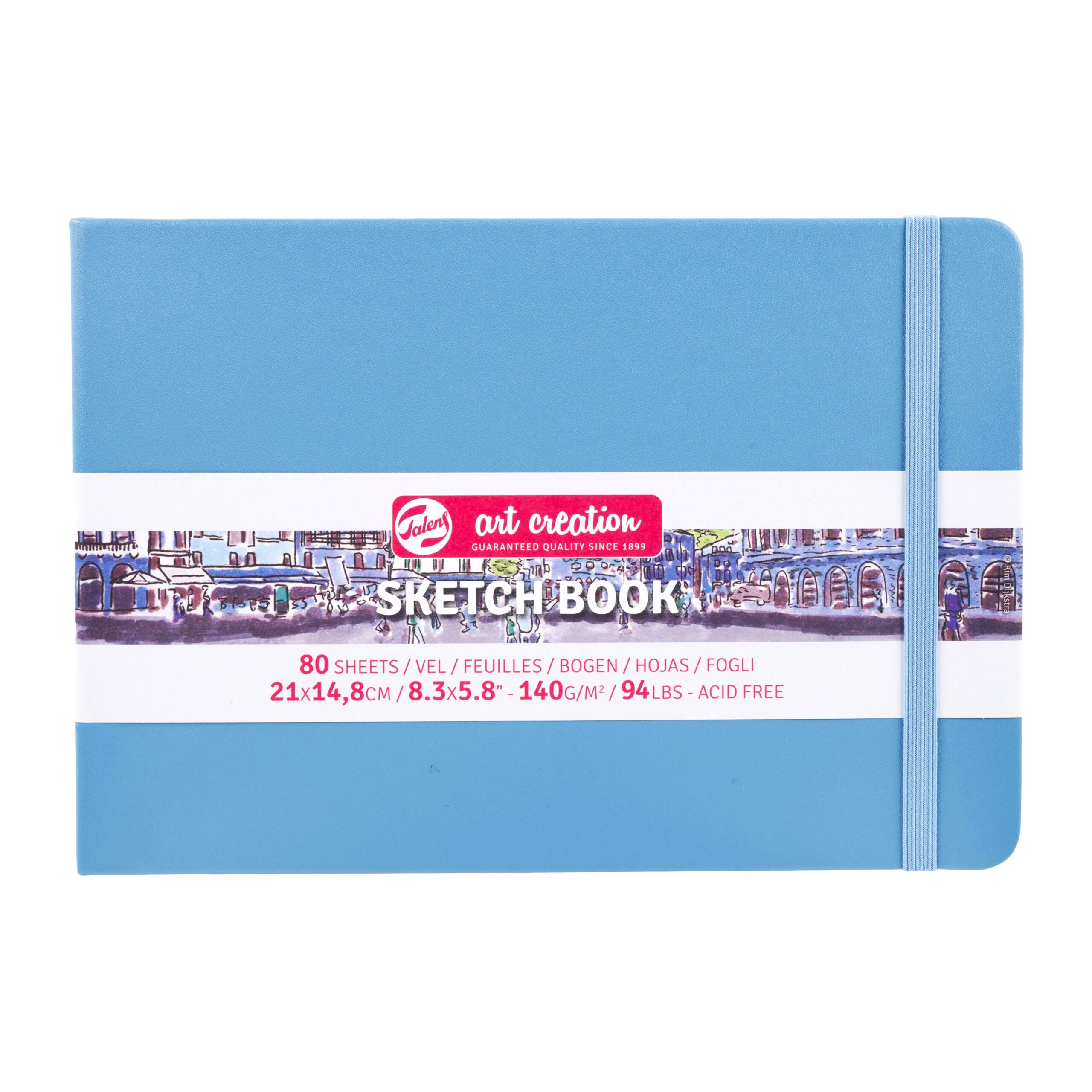 Caiet de Schițe Art Creation Sketchbook Lake Blue 21x14.8cm