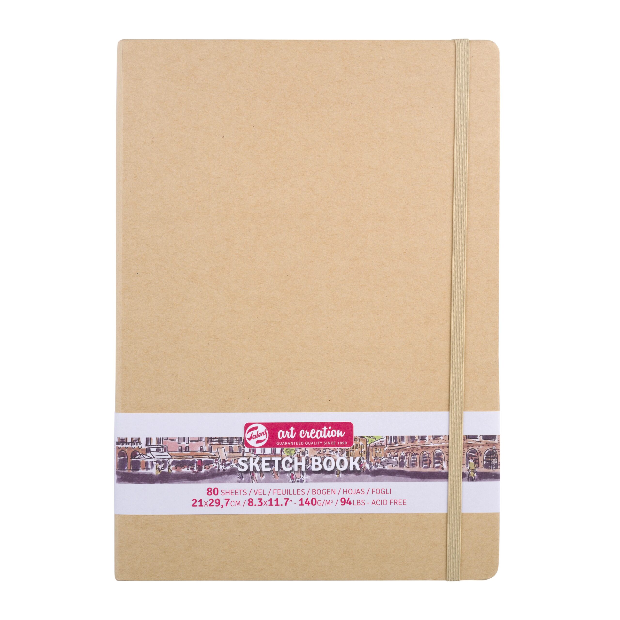 Caiet de Schițe Art Creation Sketchbook Kraft 21x29.7cm