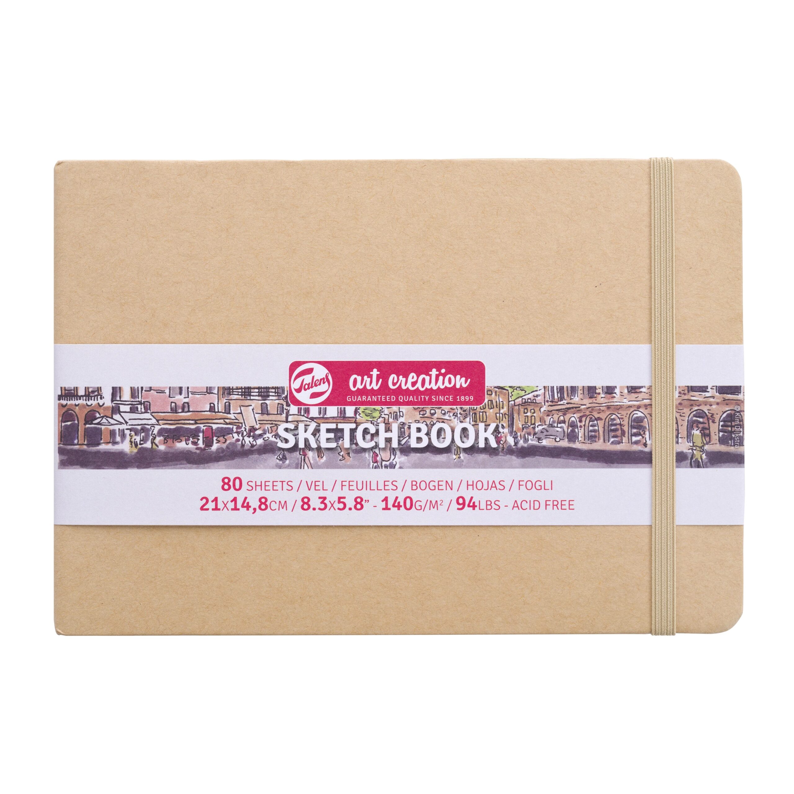 Caiet de Schițe Art Creation Sketchbook Kraft 21x14.8cm