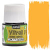 Culori pentru sticla Transparent Vitrail Pebeo 14 Transparent Yellow pentru decorarea sticlei, vitralii și proiecte handmade.