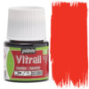Culori pentru sticla Transparent Vitrail Pebeo 50 Transparent Red pentru decorarea sticlei, vitralii și proiecte handmade.