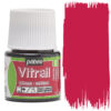 Culori pentru sticla Transparent Vitrail Pebeo 12 Transparent Crimson pentru decorarea sticlei, vitralii și proiecte handmade.