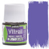Culori pentru sticla Transparent Vitrail Pebeo 33 Transparent Parma Violet pentru decorarea sticlei, vitralii și proiecte handmade.