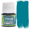 Culori pentru sticla Transparent Vitrail Pebeo 17 Transparent Turquoise pentru decorarea sticlei, vitralii și proiecte handmade.
