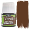 Culori pentru sticla Transparent Vitrail Pebeo 11 Transparent Brown pentru decorarea sticlei, vitralii și proiecte handmade.
