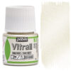 Culori pentru sticla Transparent Vitrail Pebeo 39 Transparent Pearl pentru decorarea sticlei, vitralii și proiecte handmade.