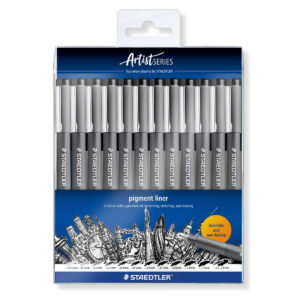 Set Pigment Liner 12 Grosimi Staedtler